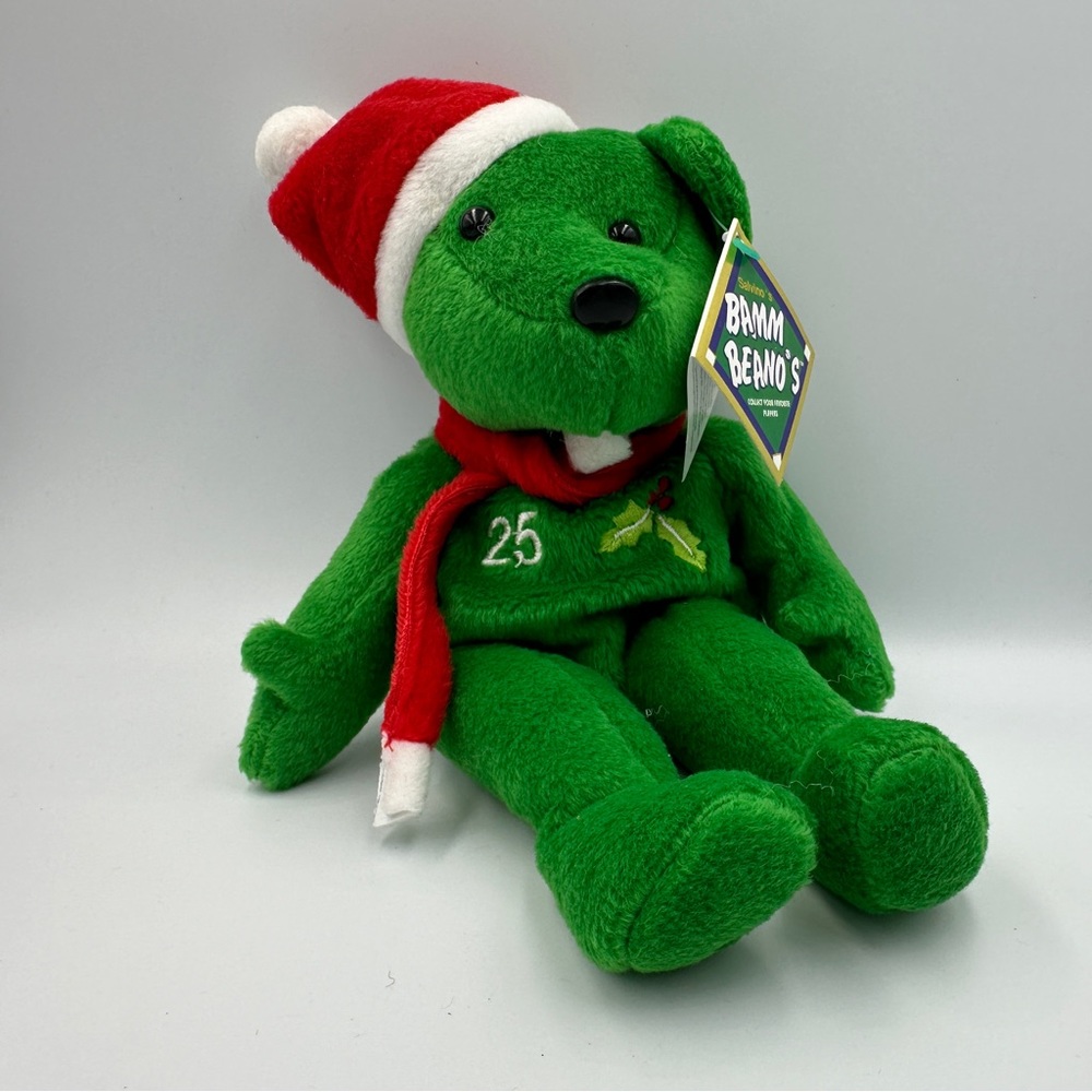 Mark McGwire MLB Salvino’s Bamm Beano’s Bear 1998 Limited Christmas Edition, #25